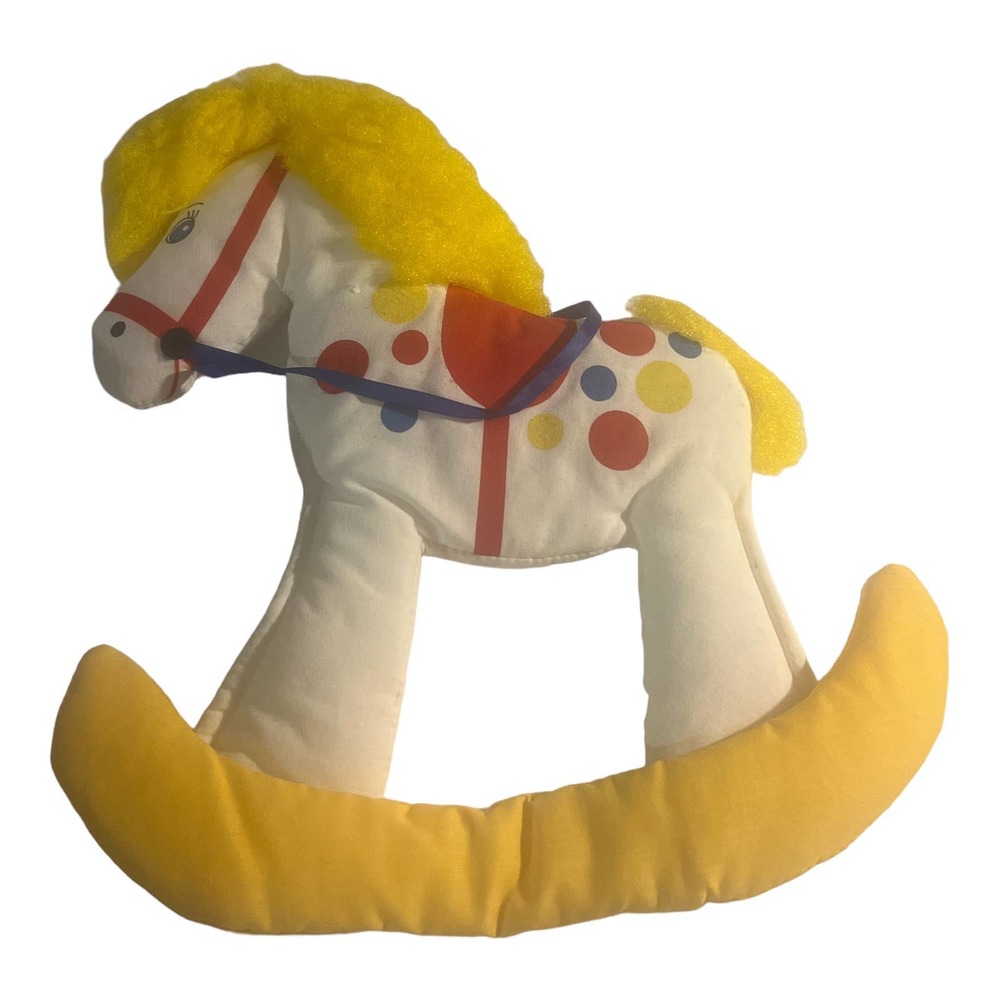 Vintage Baby Room decor Rocking Horse 1987 Century